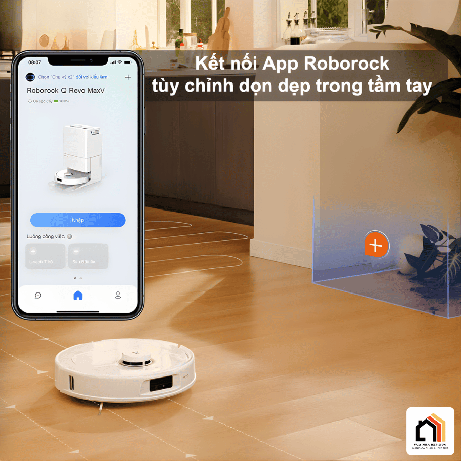Roborock Q Revo MaxV - Robot Hút Bụi Roborock 2026 tại Vua Nhà Bếp Đức 16