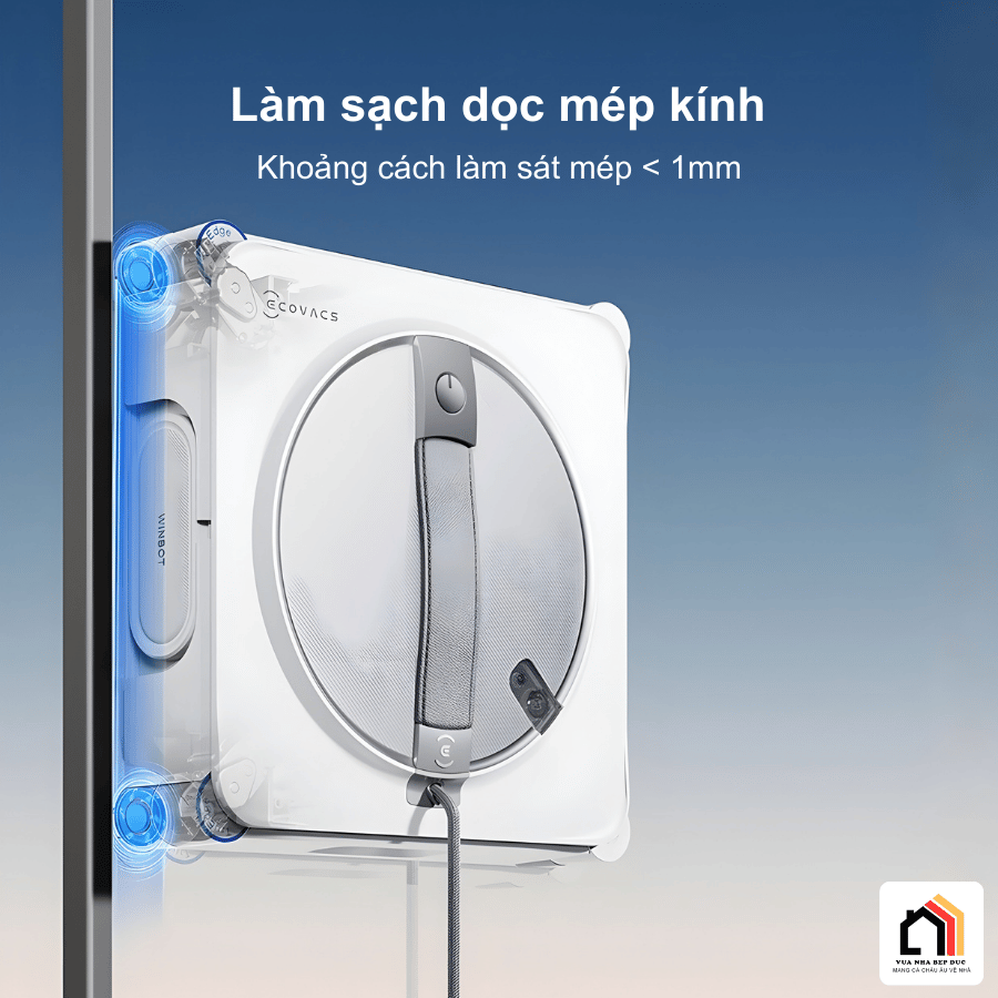 Ecovacs Winbot W2S Omni - Robot lau kính Ecovacs 2026 tại Vua Nhà Bếp Đức 04