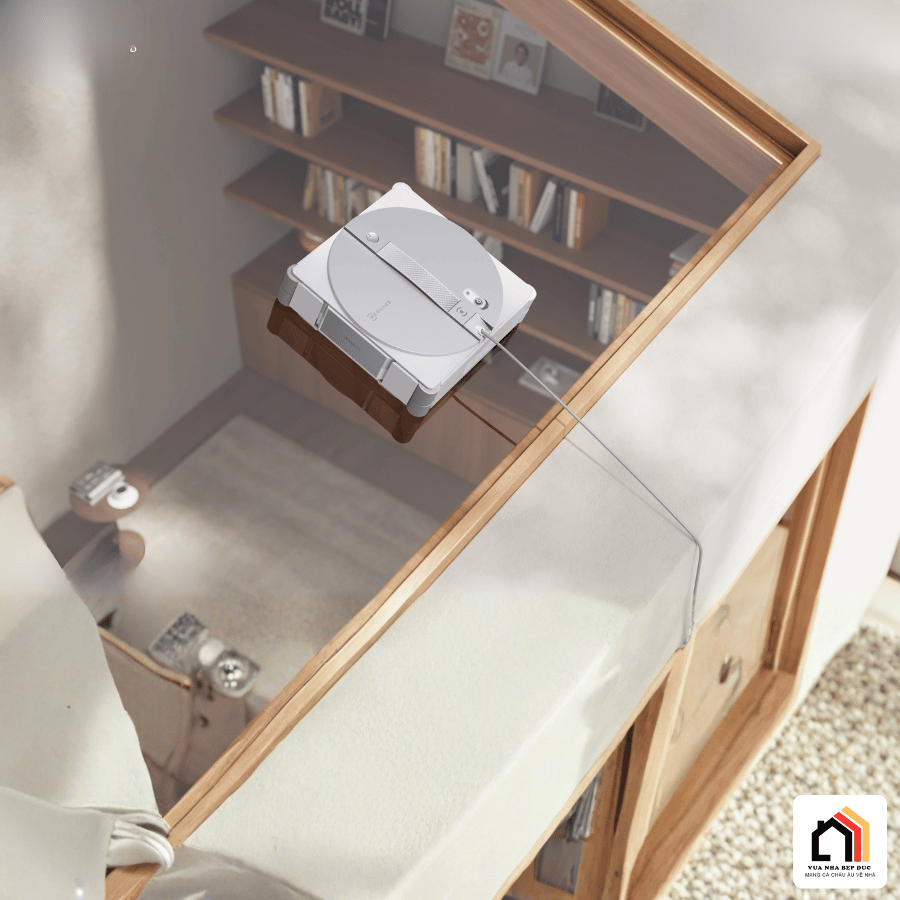 Ecovacs Winbot W3 Omni - Robot Lau Kính 2026 tại Vua Nhà Bếp Đức 08