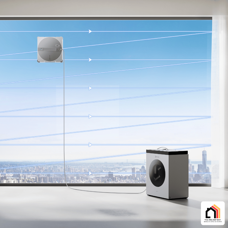 Ecovacs Winbot W3 Omni - Robot Lau Kính 2026 tại Vua Nhà Bếp Đức 10