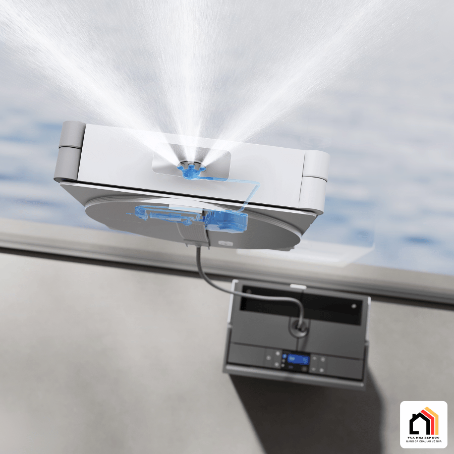 Ecovacs Winbot W3 Omni - Robot Lau Kính 2026 tại Vua Nhà Bếp Đức 11