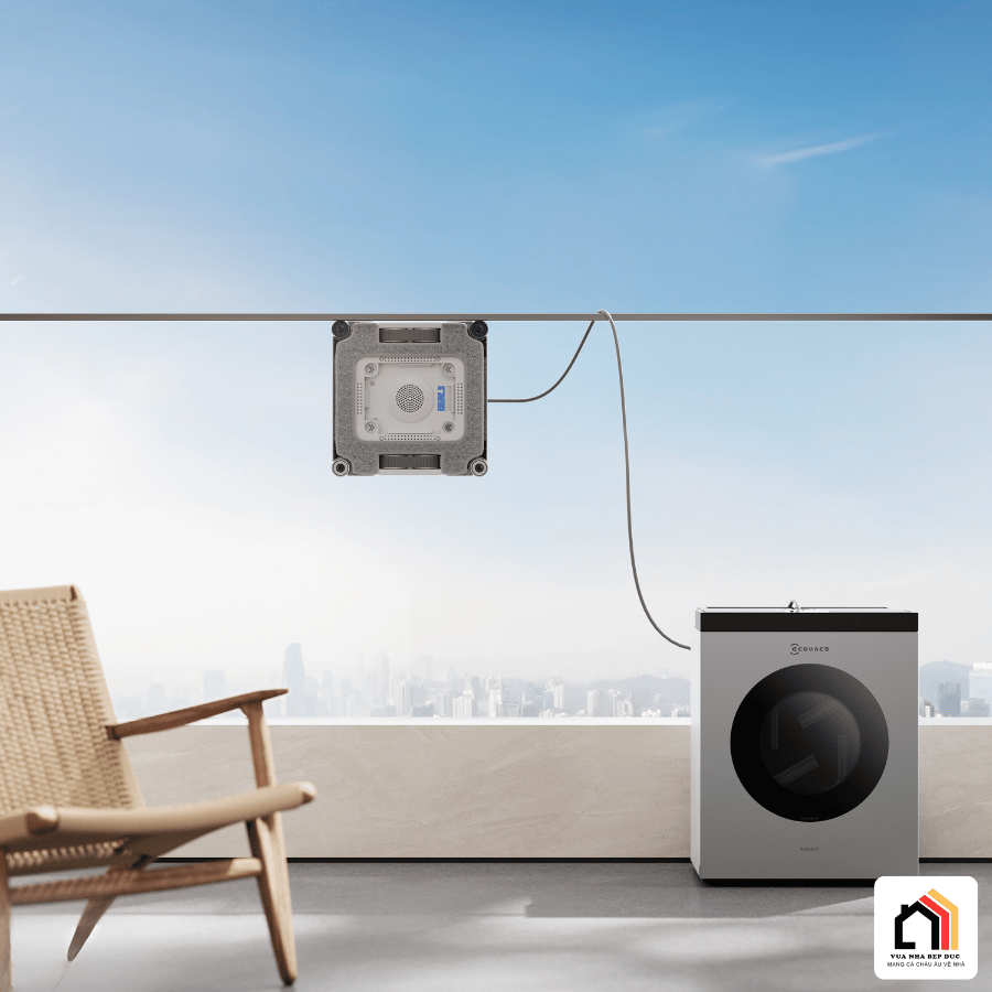 Ecovacs Winbot W3 Omni - Robot Lau Kính 2026 tại Vua Nhà Bếp Đức 16