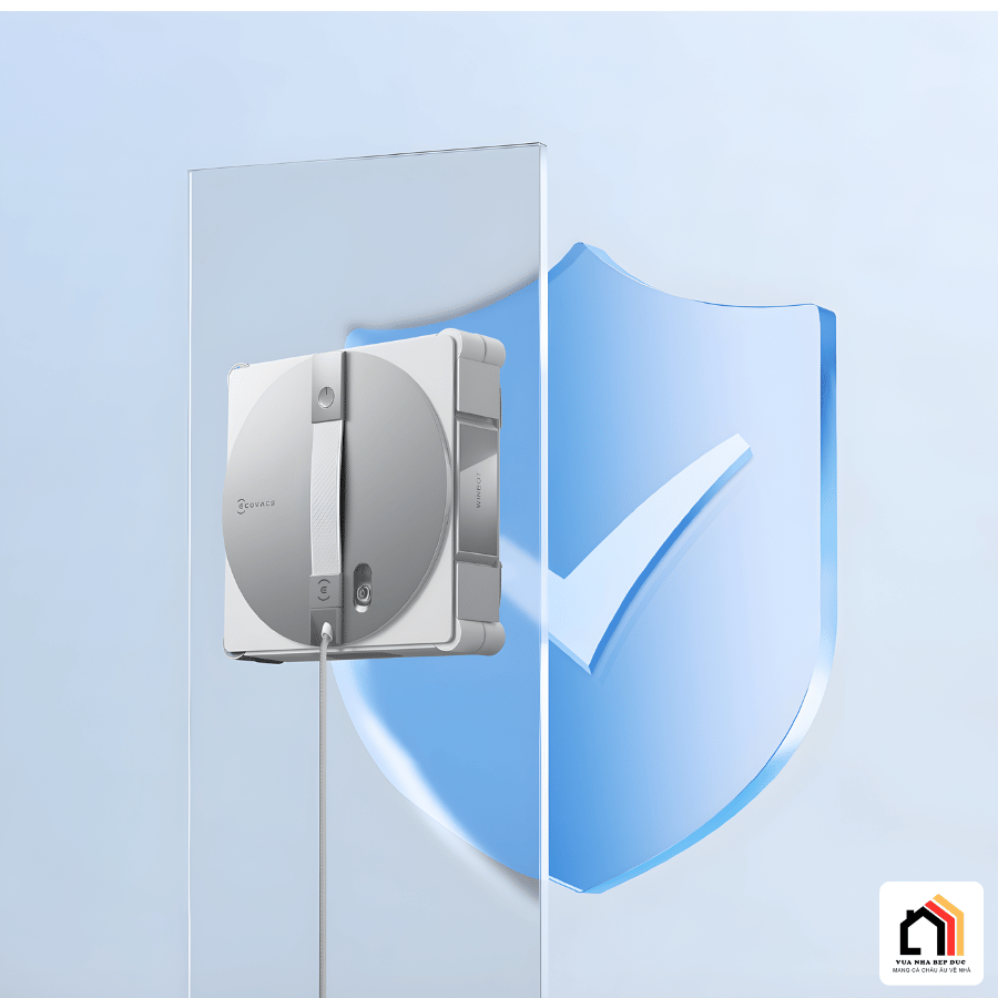 Ecovacs Winbot W3 Omni - Robot Lau Kính 2026 tại Vua Nhà Bếp Đức 17