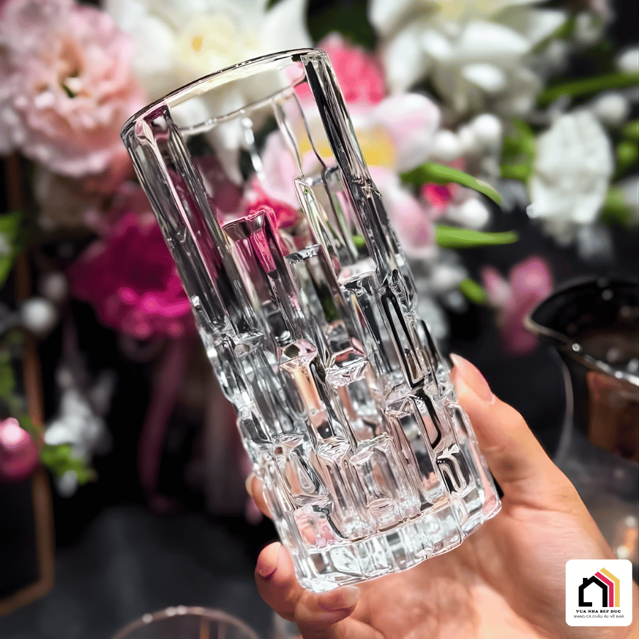 Bộ sưu tập cốc charm Bossa đế trụ nhà Irris DE tại Vua Nhà Bếp Đức 04