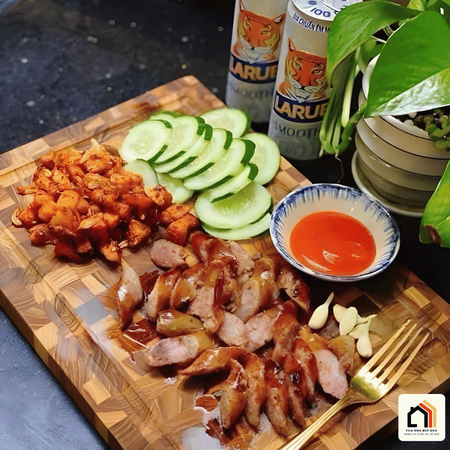 Thớt gỗ Teak Kaiyo tai Vua Nhà Bếp Đức 04