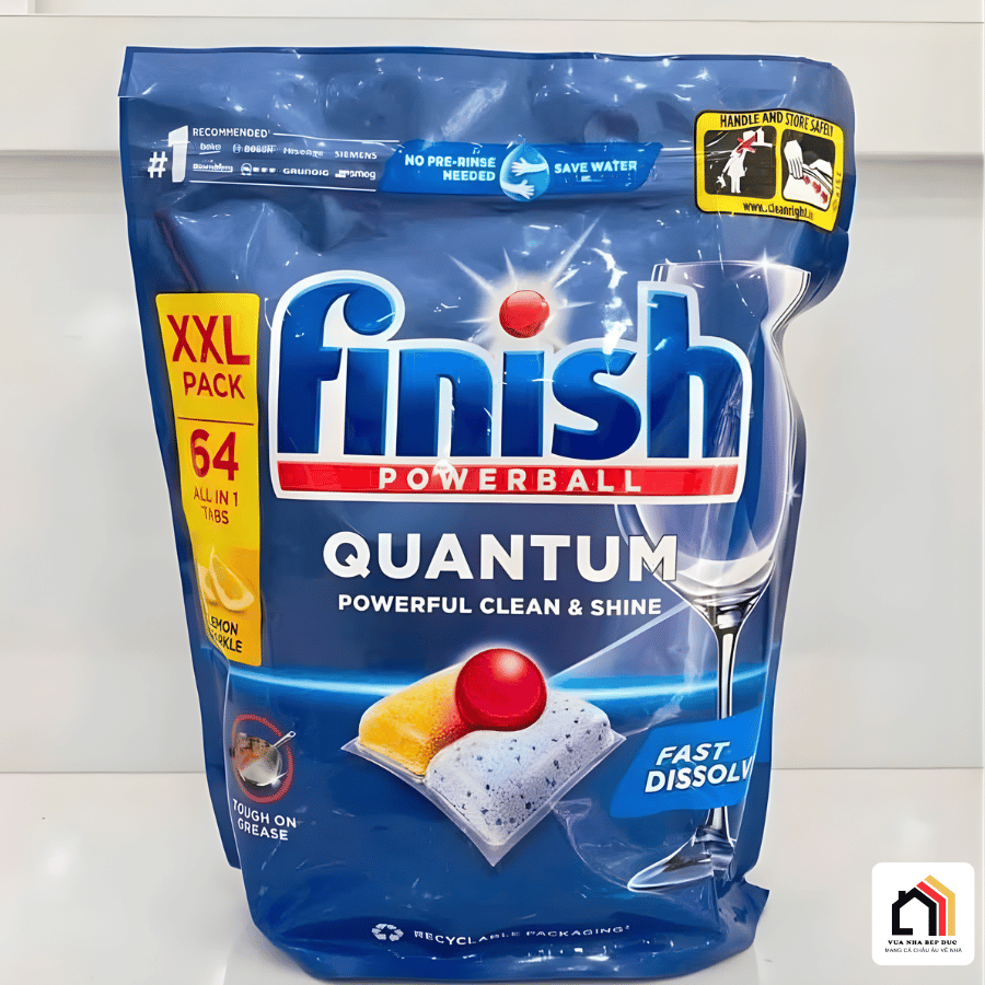 Viên rửa bát Finish Quantum 64 viên tại Vua Nhà Bếp Đức - 03