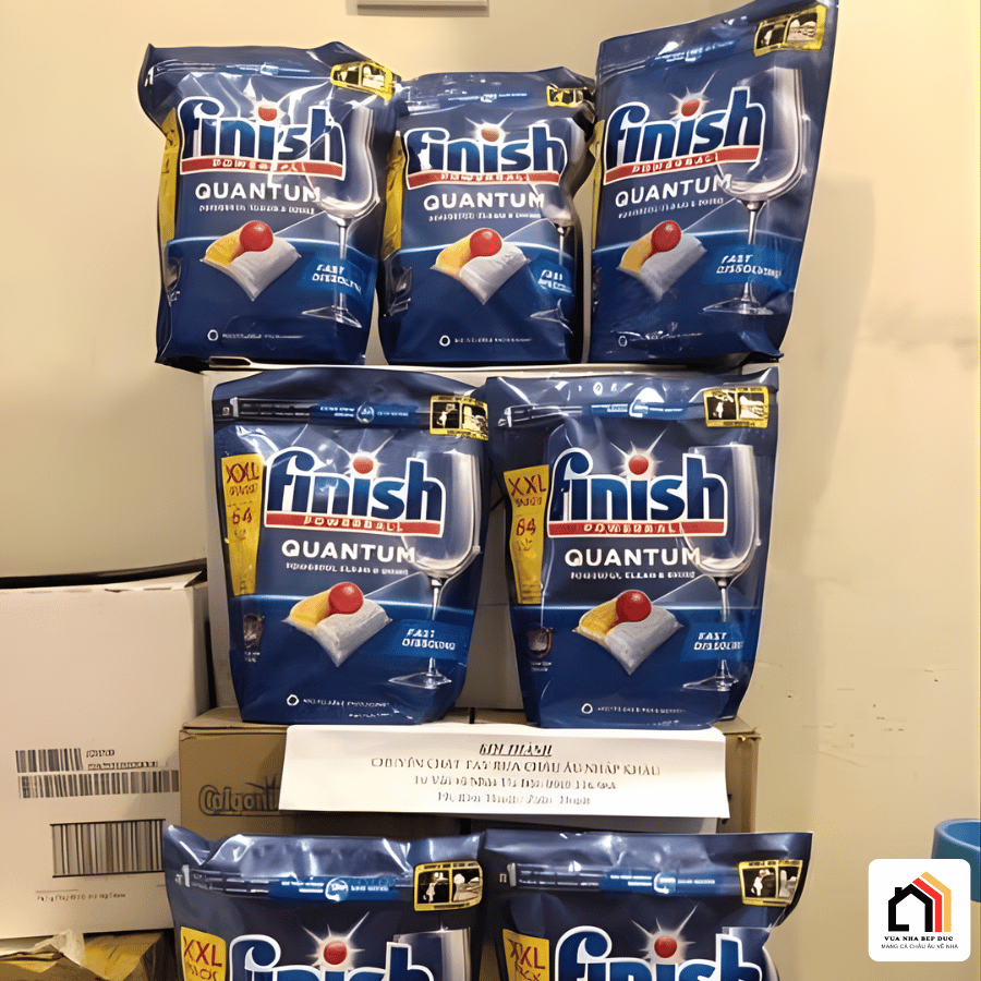 Viên rửa bát Finish Quantum 64 viên tại Vua Nhà Bếp Đức - 04