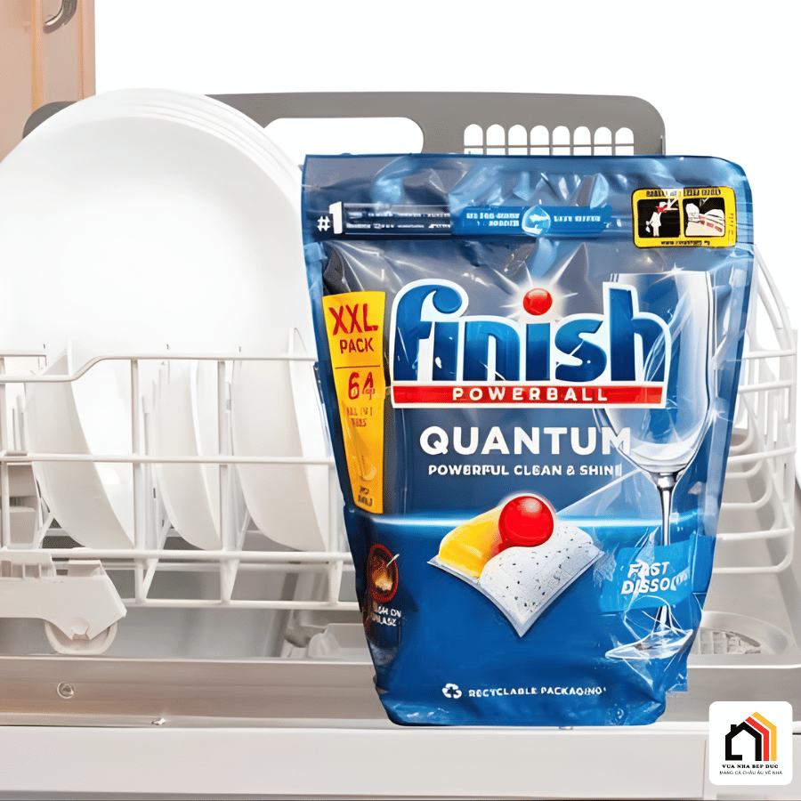 Viên rửa bát Finish Quantum 64 viên tại Vua Nhà Bếp Đức - 05