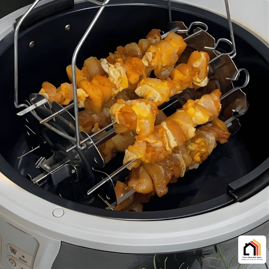 PHỤ KIỆN NỒI CHIÊN KHÔNG DẦU KLARSTEIN TURBO 9L tại Vua Nhà Bếp Đức 03