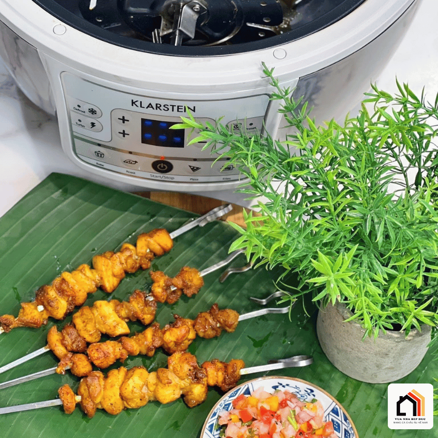PHỤ KIỆN NỒI CHIÊN KHÔNG DẦU KLARSTEIN TURBO 9L tại Vua Nhà Bếp Đức 04