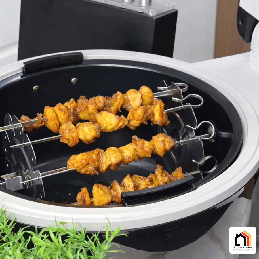 PHỤ KIỆN NỒI CHIÊN KHÔNG DẦU KLARSTEIN TURBO 9L tại Vua Nhà Bếp Đức 06