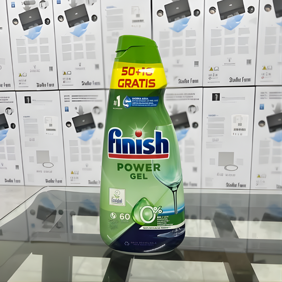 GEL RỬA BÁT FINISH POWER ALL IN 1 ECO 0% (CHAI 900ML) tại Vua Nhà Bếp Đức 02