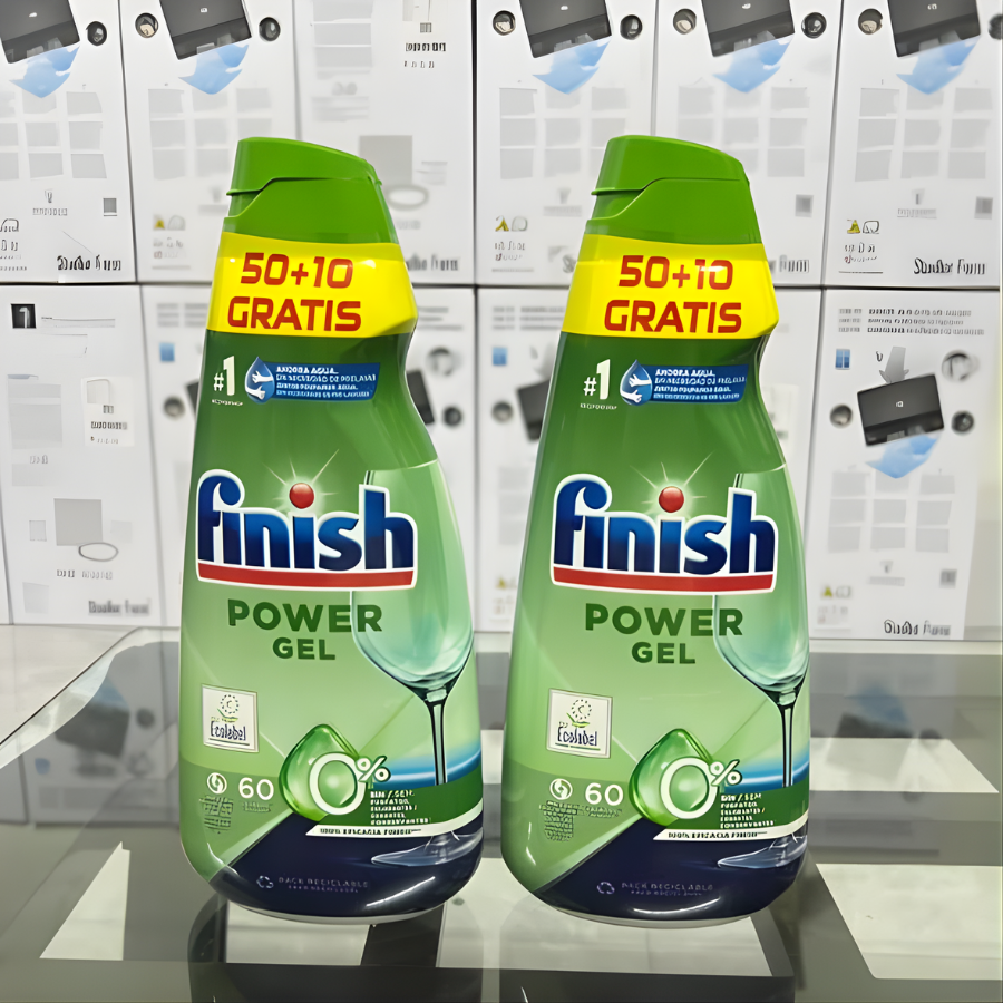 GEL RỬA BÁT FINISH POWER ALL IN 1 ECO 0% (CHAI 900ML) tại Vua Nhà Bếp Đức 03