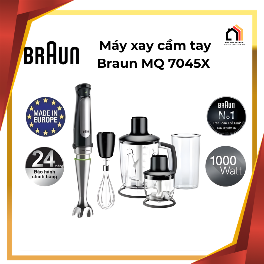 Máy xay cầm tay Braun MQ 7045X