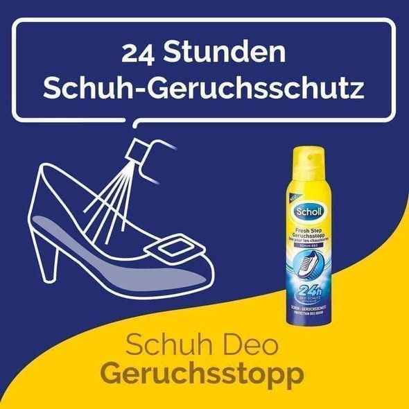 XỊT KHỬ MÙI GIÀY SCHOLL 150ml - SẢN PHẨM CẦN CÓ CỦA BẠN NG MÙA HÈ