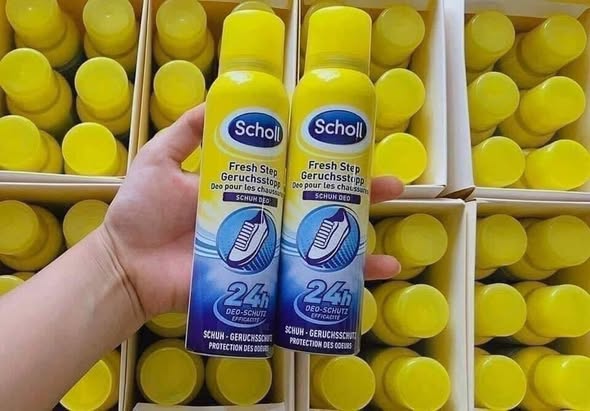 XỊT KHỬ MÙI GIÀY SCHOLL 150ml - SẢN PHẨM CẦN CÓ CỦA BẠN NG MÙA HÈ