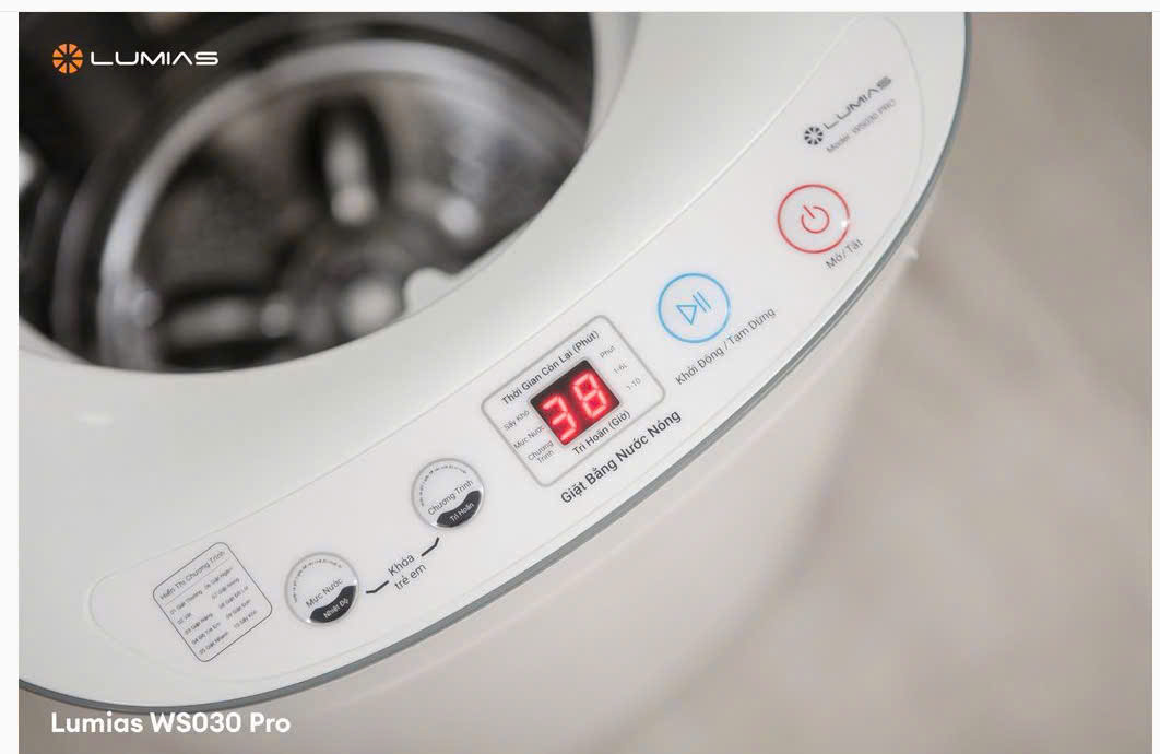 Máy giặt sấy Lumias WS030 Pro