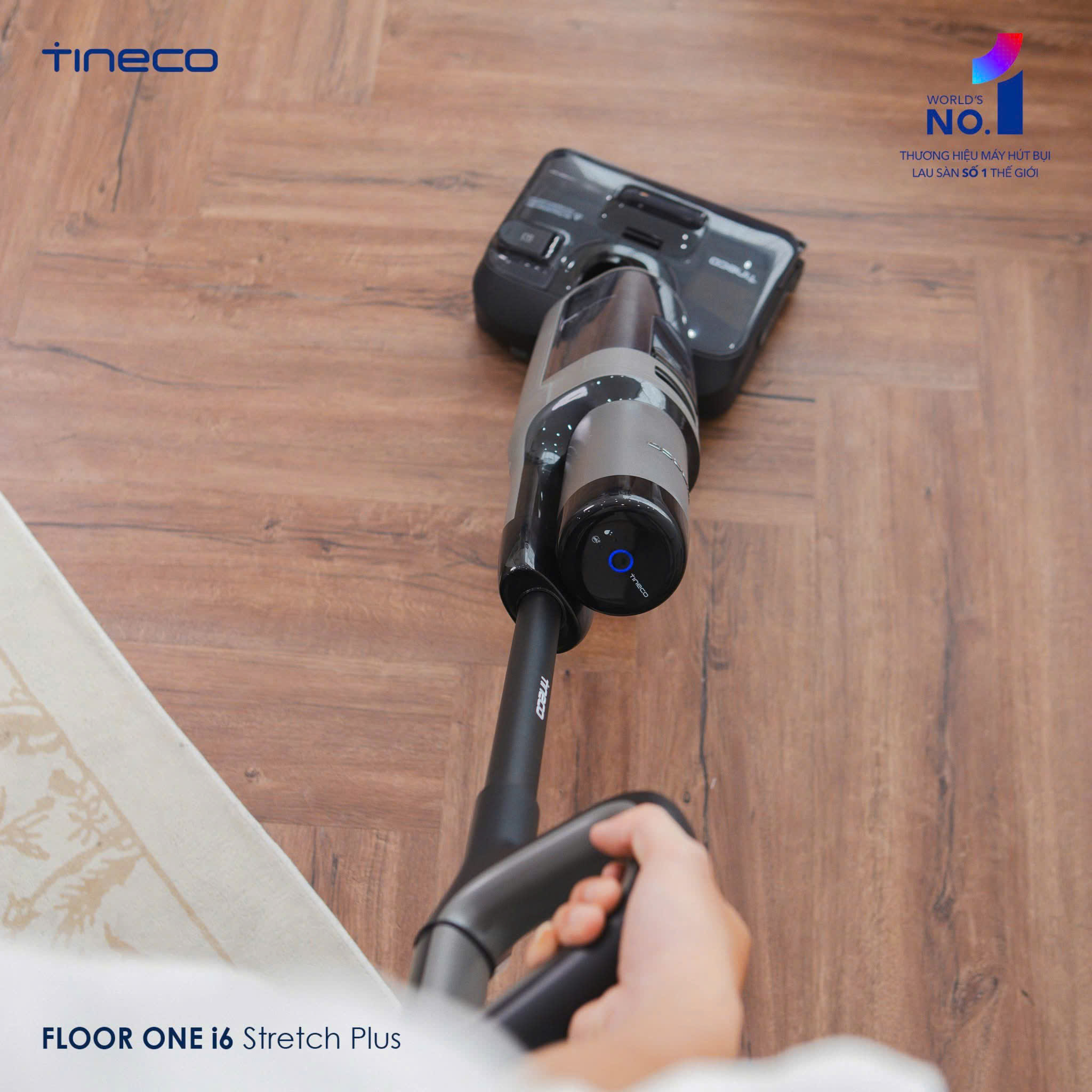Tineco Floor One i6 Stretch Plus - Máy Hút Bụi Lau Nhà 2026 tại Vua Nhà Bếp Đức 12