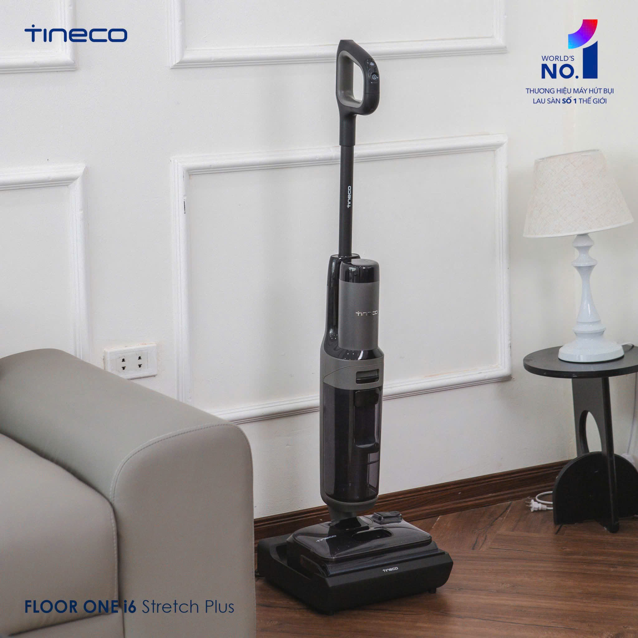 Tineco Floor One i6 Stretch Plus - Máy Hút Bụi Lau Nhà 2026 tại Vua Nhà Bếp Đức 11