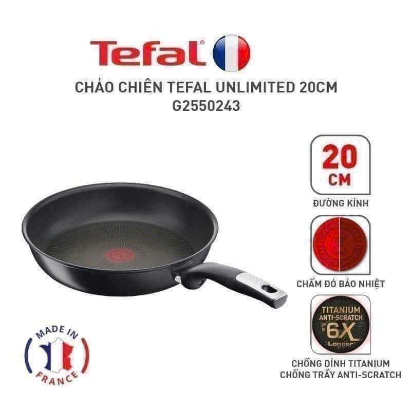 CHẢO CHỐNG DÍNH TEFAL UNLIMITED