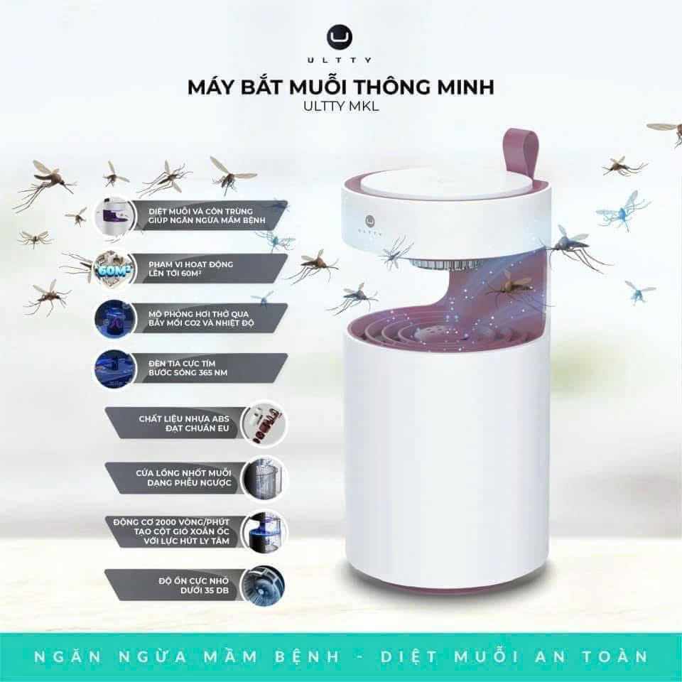 Máy bắt muỗi thông minh ULTTY