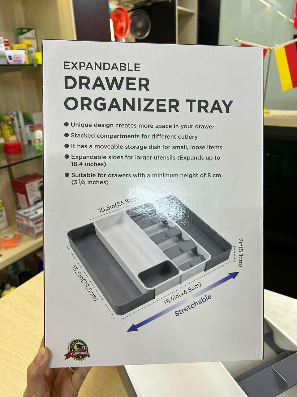 Hộp sắp xếp dao thìa dĩa Organizer Tray