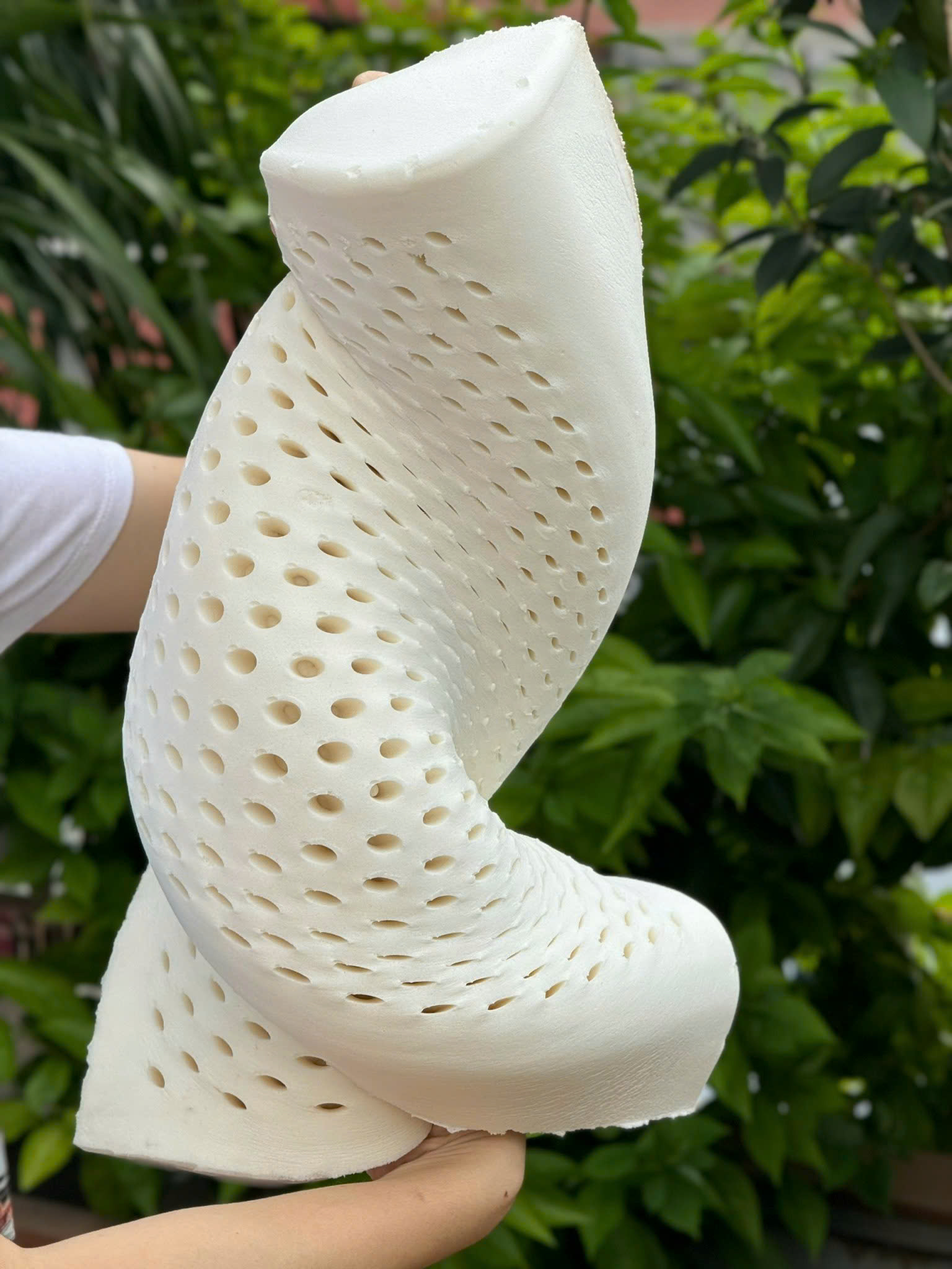 Gối kaiyo làm bằng cao su non