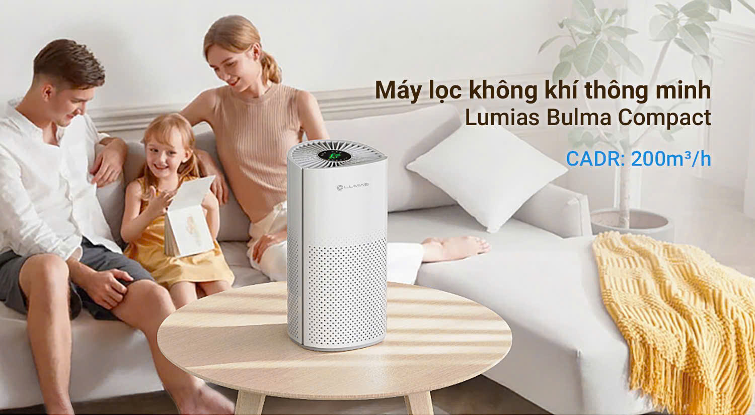 Máy lọc không khí Lumias Bulma Compact