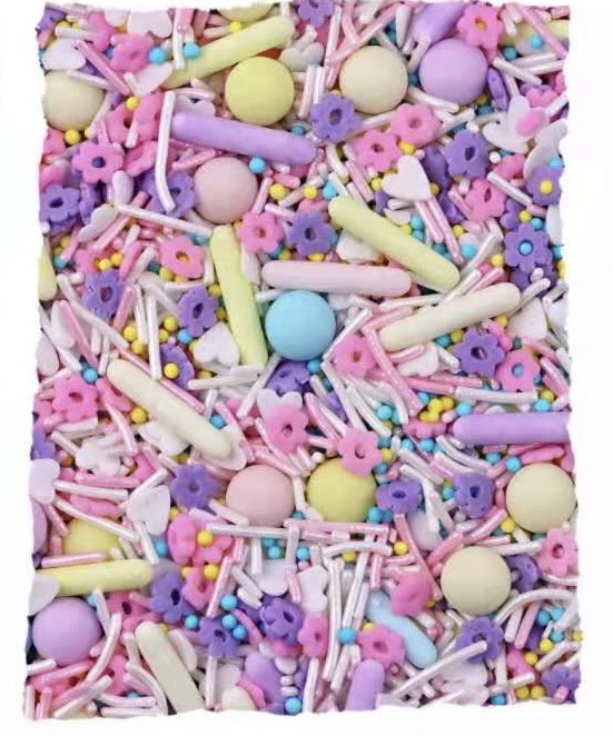 ข้าวเขียวผสมสีแดง + ข้าวเขียวหลากสียาว (ไม่มันเงา) (ถุง 100 กรัม)