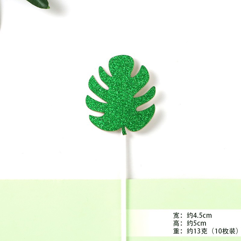 ใบกระดาษชุด 10 ใบ - เขียวเข้ม.