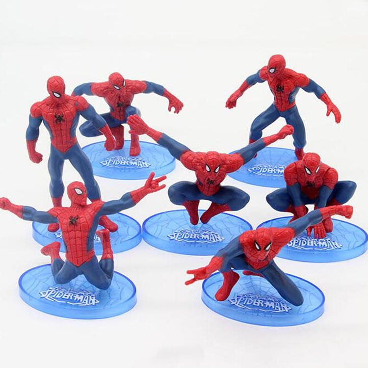 ชุดสไปเดอร์แมน 7 ชิ้น - แบบทึบ