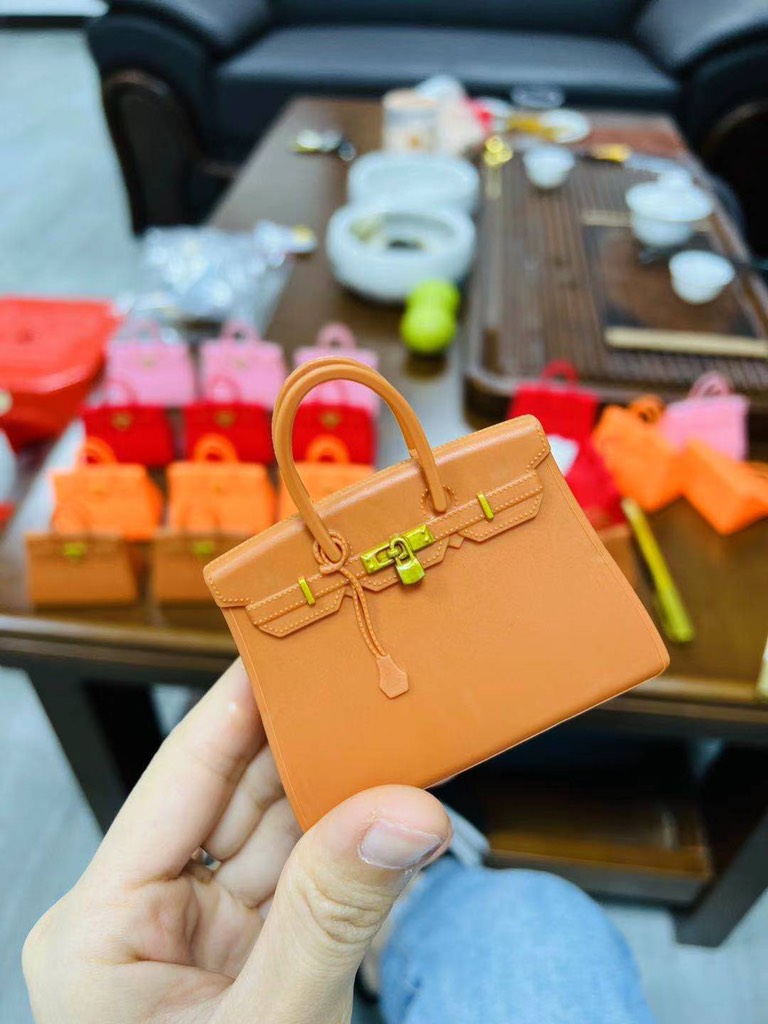 กระเป๋า HERMES - GROUND Orange.