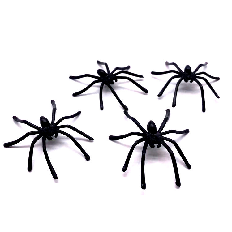 ชุดแมงมุมพลาสติก 50 ตัว