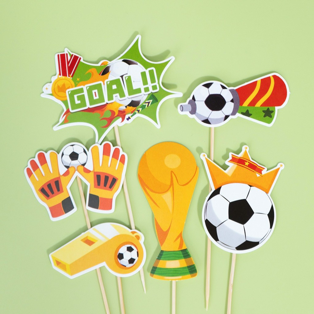 Combo 2 ชุดลูกกระดาษ-ถุงมือ-ถ้วยทอง.