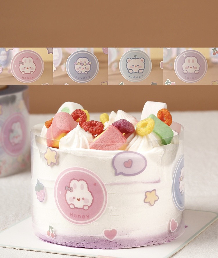 ทำเค้กขนาด 8 ซม. - น้ำผึ้ง