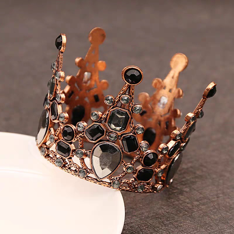 มงกุฏกลมสีดำ-เล็ก