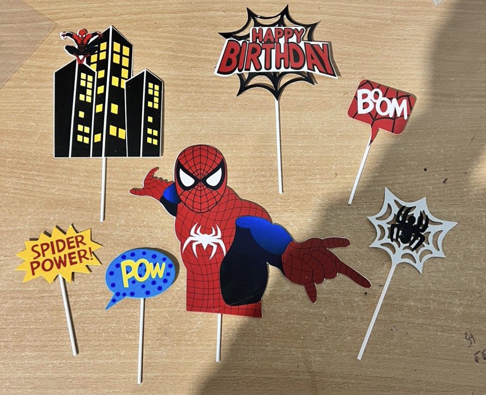 ชุดกระดาษสไปเดอร์แมน ARM ใหญ่ (1 ชั้น)