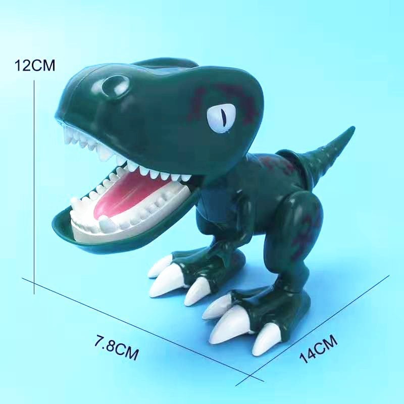 ไดโนเสาร์หัวโต - สีฟ้า