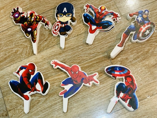 การ์ดสไปเดอร์แมน (20ใบ/1ใบ) ด้านข้าง