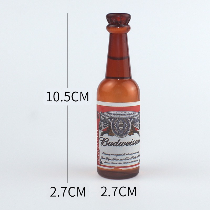 ขวดเบียร์พลาสติกสีแดง