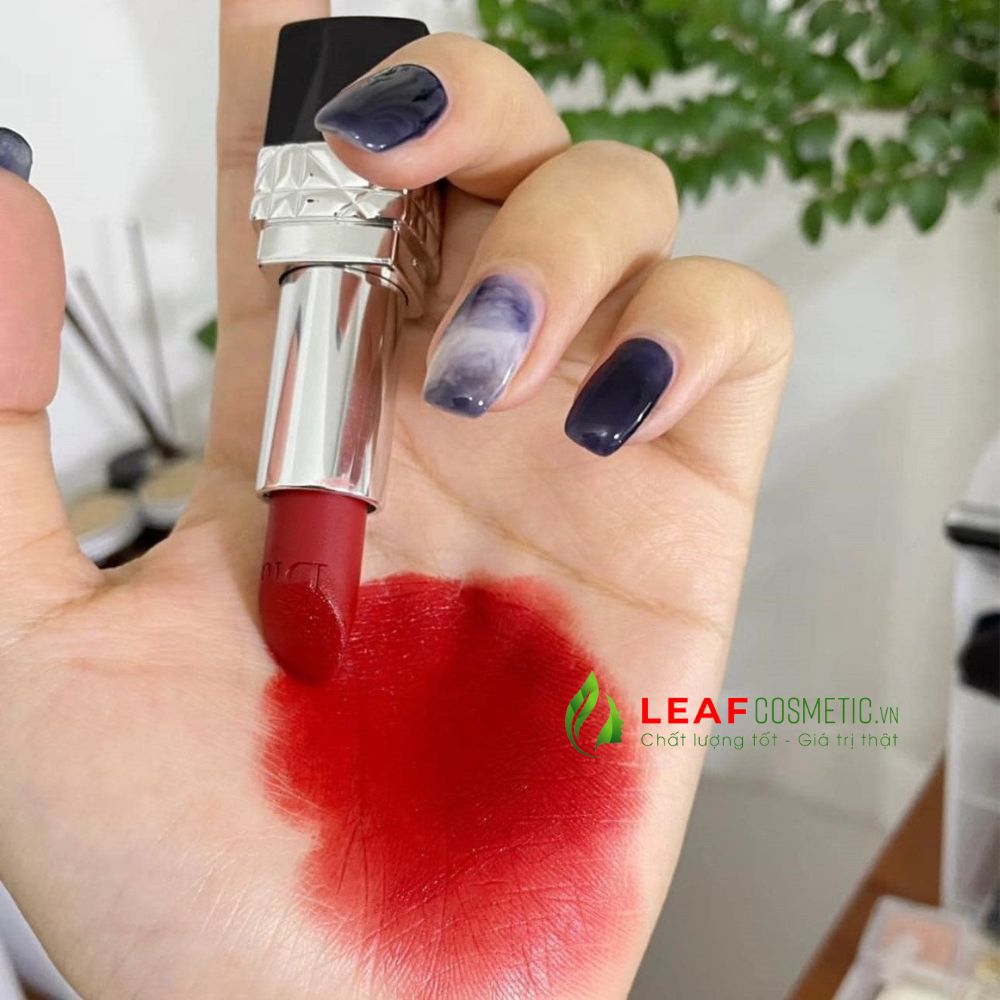 Màu son Dior Rouge Velvet 846 Concorde - Đỏ Cam Cháy