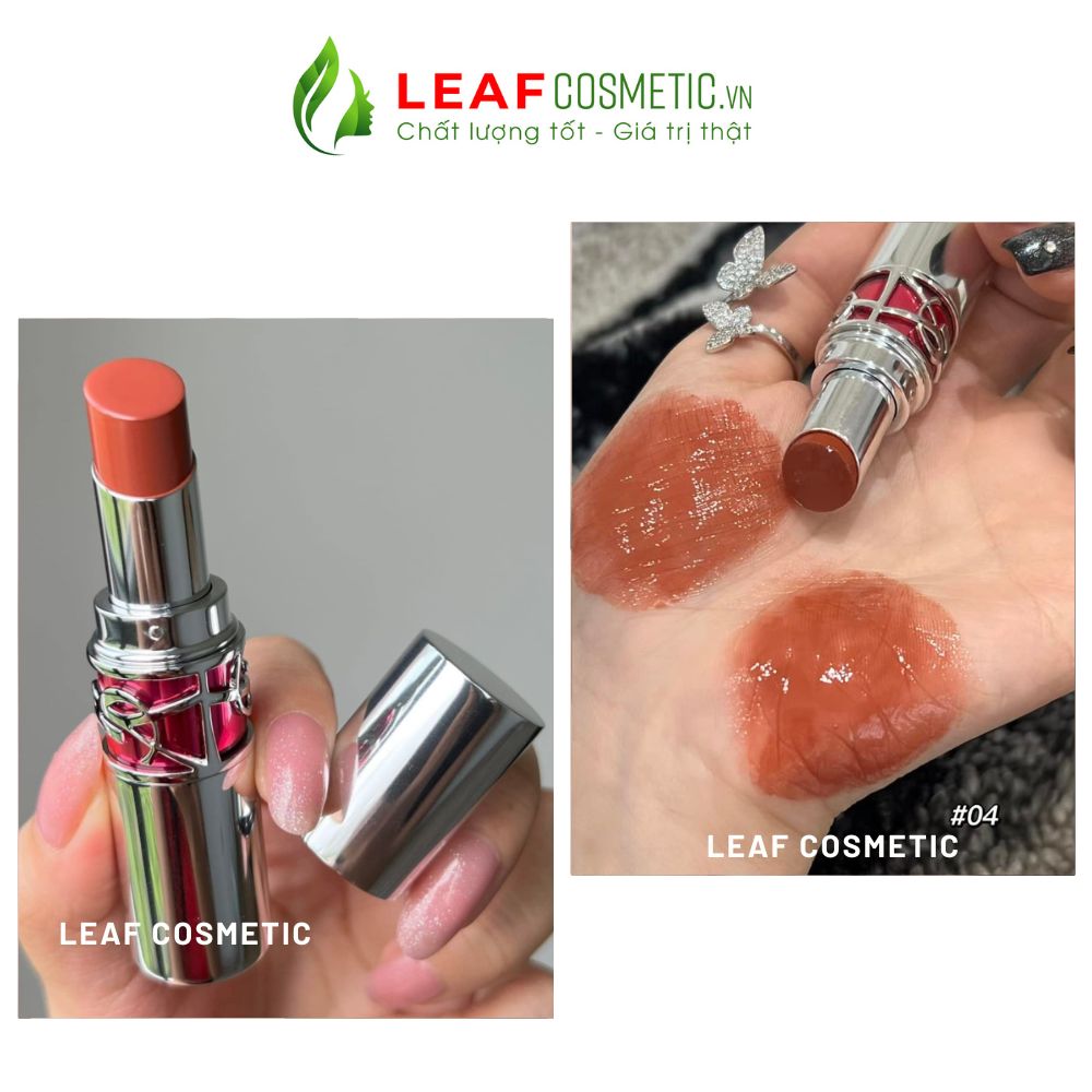 Son Ysl Màu Ysl Volupte Tint In Balm Son Dưỡng YSL Rouge Volupte