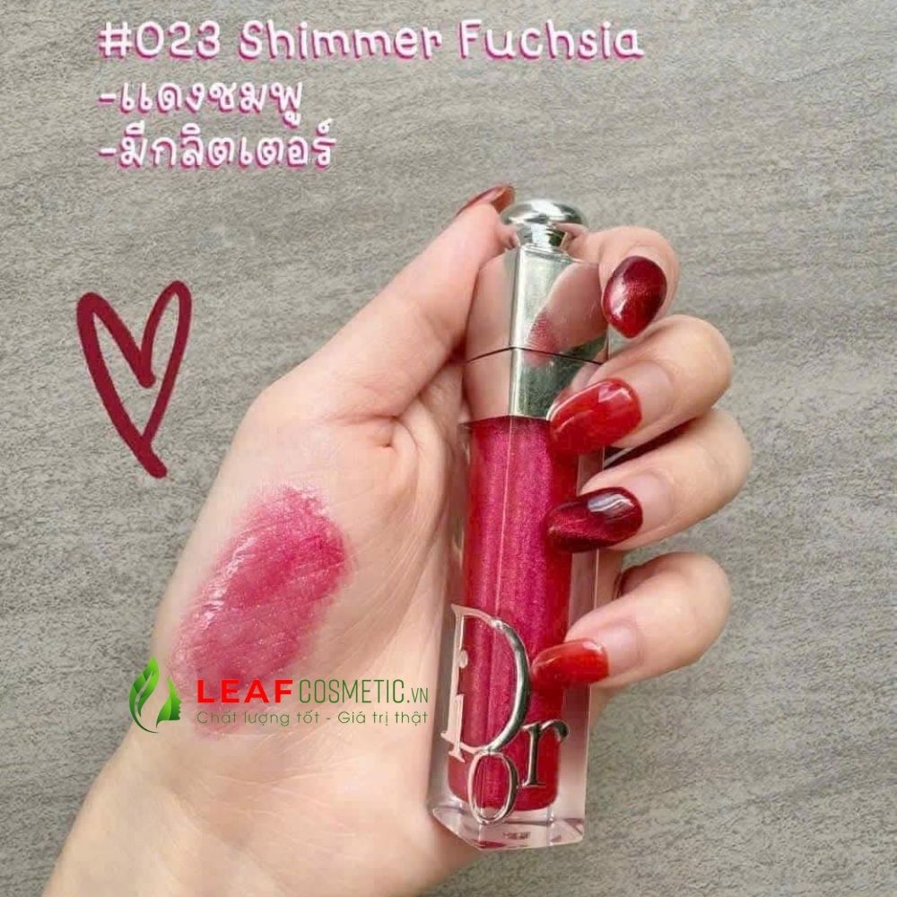 Thiết kế Son Dưỡng Dior Addict Lip Maximizer 023 sang trọng