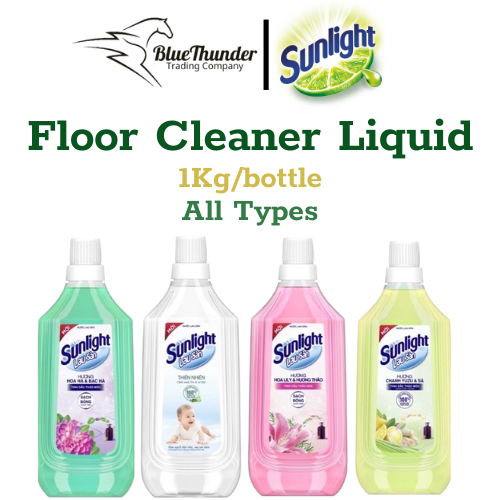 Sunlight Floor Cleaner Liquid 1Kg bottle All Types BLUETHUNDER