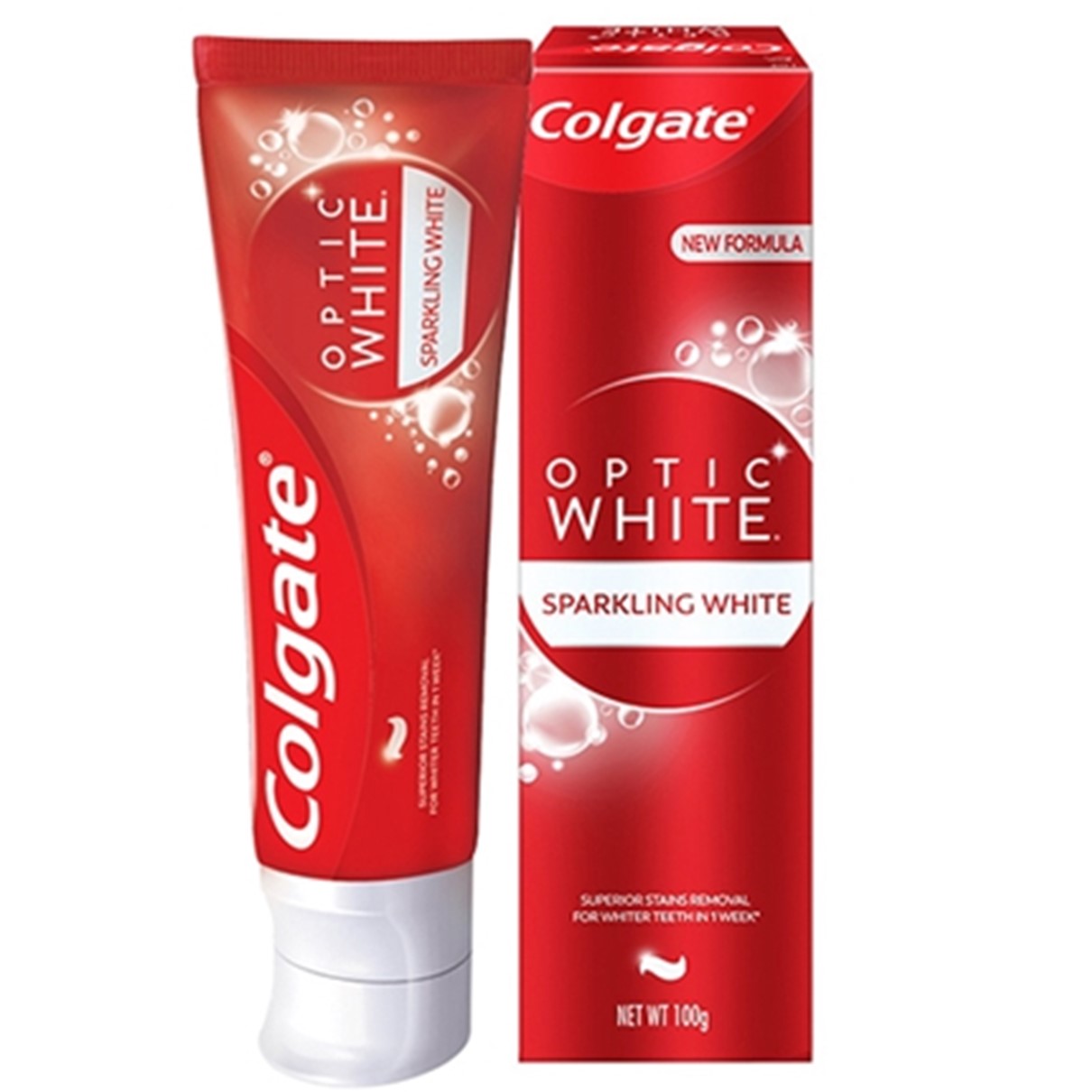 Colgate Toothpaste Optic White Sparkling 100g | BLUETHUNDER JOINT STOCK ...