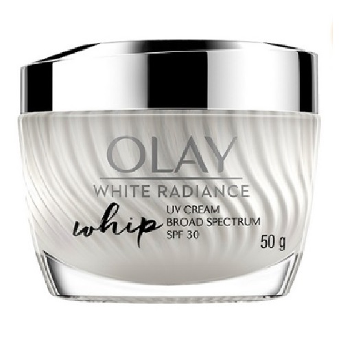 Olay White Radiance Whip UV SPF 30 PA++ Light as Air Finish Active  Moisturiser 50g