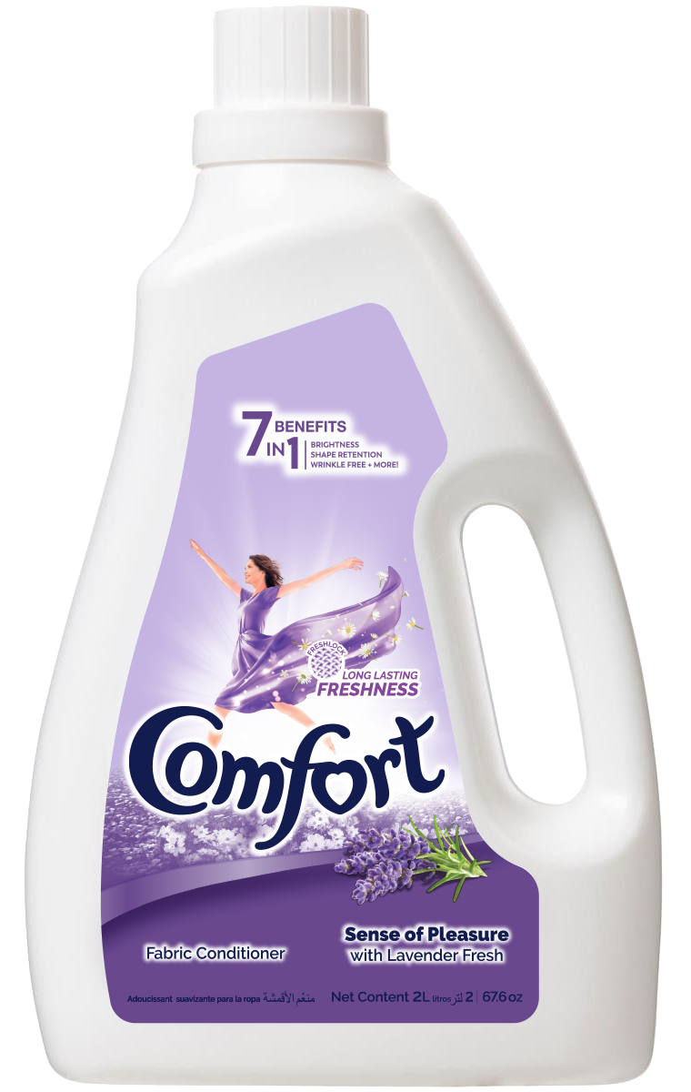 Comfort Dilute Fabric Conditioner 7in1 Lavender Fresh 2L