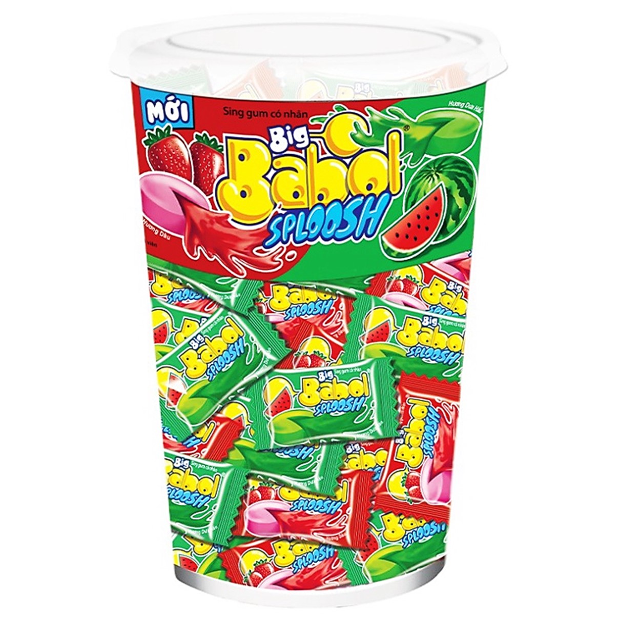 Big Babol Sploosh Gum Fruit 252g | BLUETHUNDER JOINT STOCK COMPANY