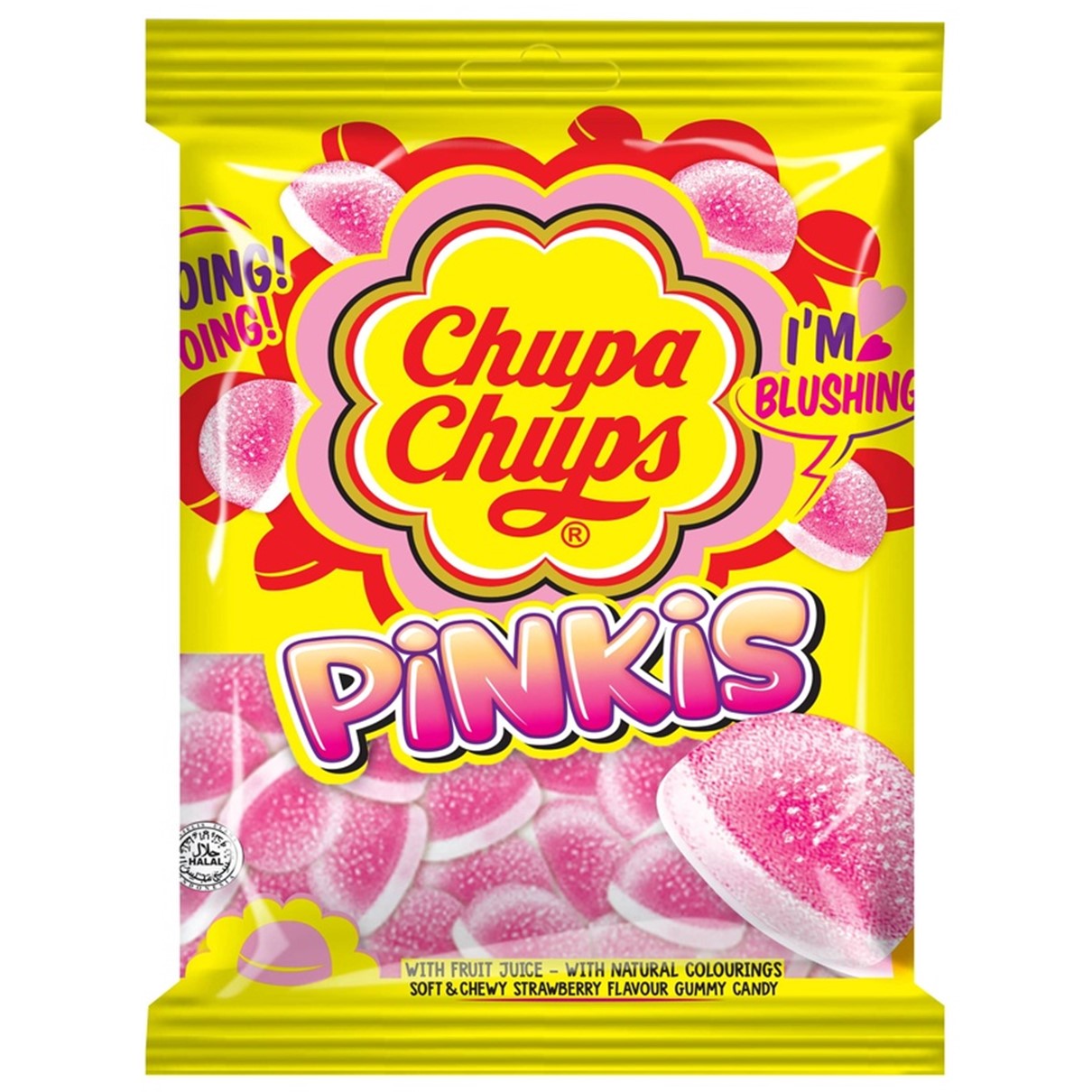 Chupa Chups Pinkis Cream Strawberry 160g | BLUETHUNDER JOINT STOCK COMPANY