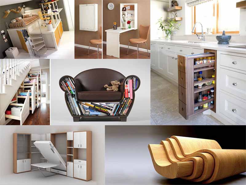 Các không gian chính có những nội thất gì?